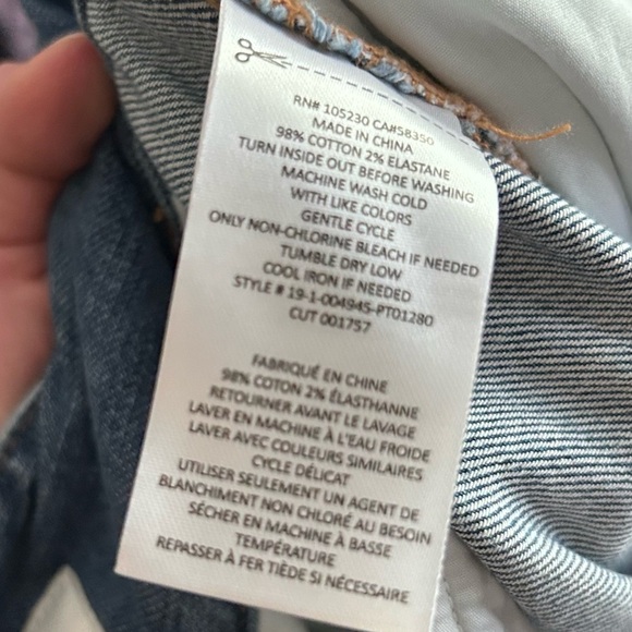 Joie MaryLu Crop Wide Leg Culotte Jeans in Denim Sky Wash Sz 4 *NO BELT* - Picture 8 of 8